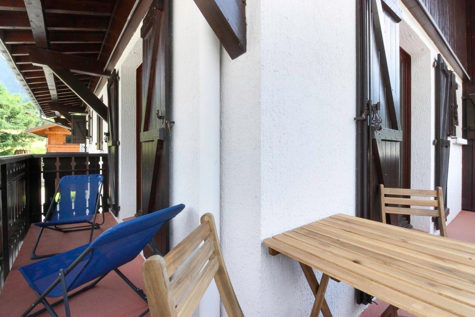 Appartement La Griaz - Chaleureux Et Cosy -Vue Sur Les Montagnes - Grand Balcon à Les Houches Extérieur photo