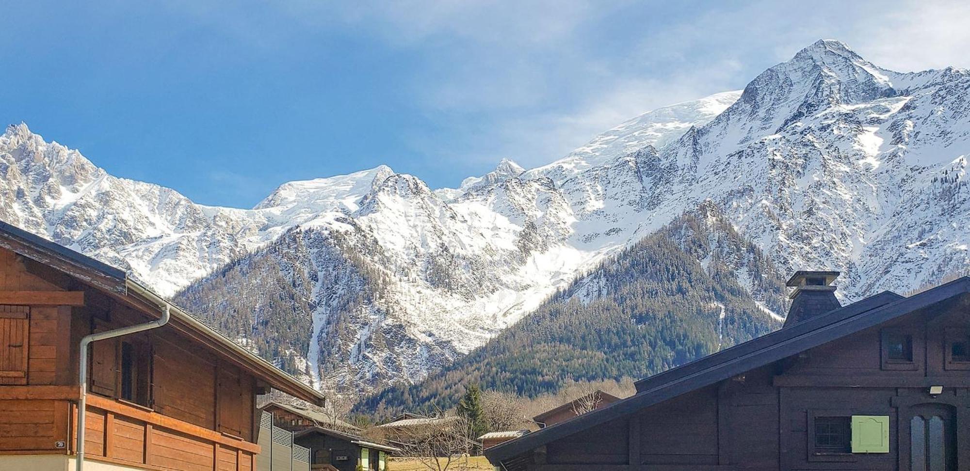 Appartement La Griaz - Chaleureux Et Cosy -Vue Sur Les Montagnes - Grand Balcon à Les Houches Extérieur photo